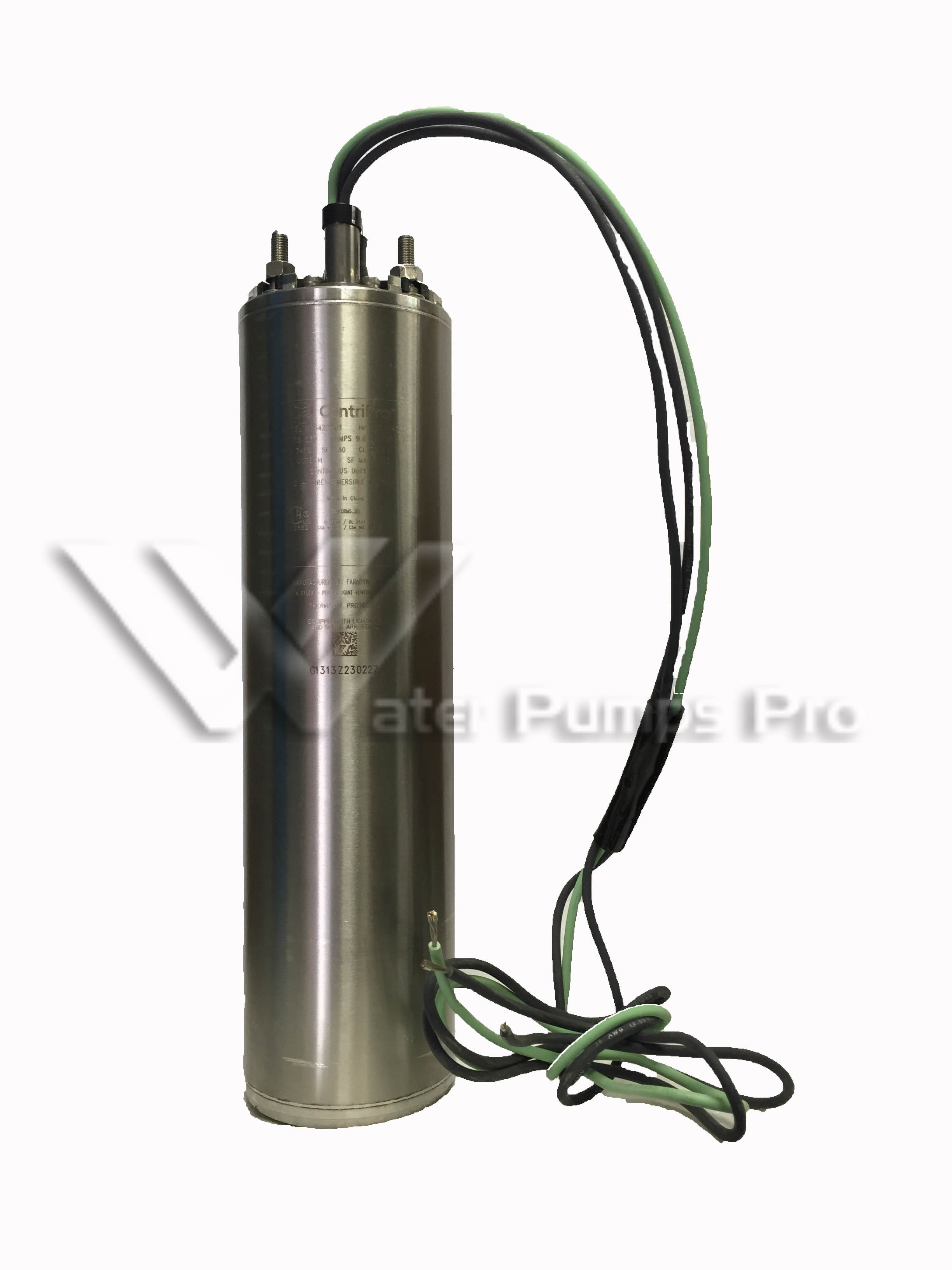 Goulds M07422 3/4HP 4" Submersible Motor 230V 2 Wire 1Phase 60Hz - Click Image to Close